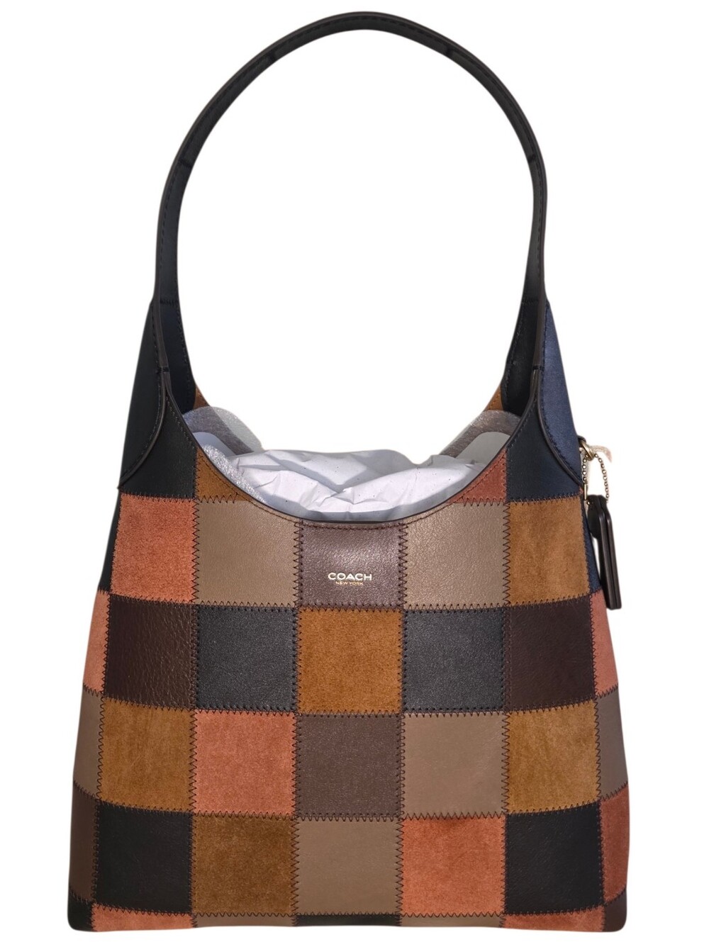 COACH Coachtopia Alter Ego Brooklyn 28 Shoulder Bag CEZ34 Black Clay Multi NWT